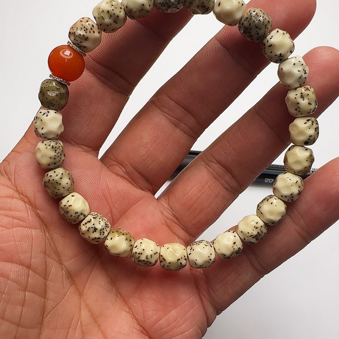 星月菩提吊坠星月原生态手串啊