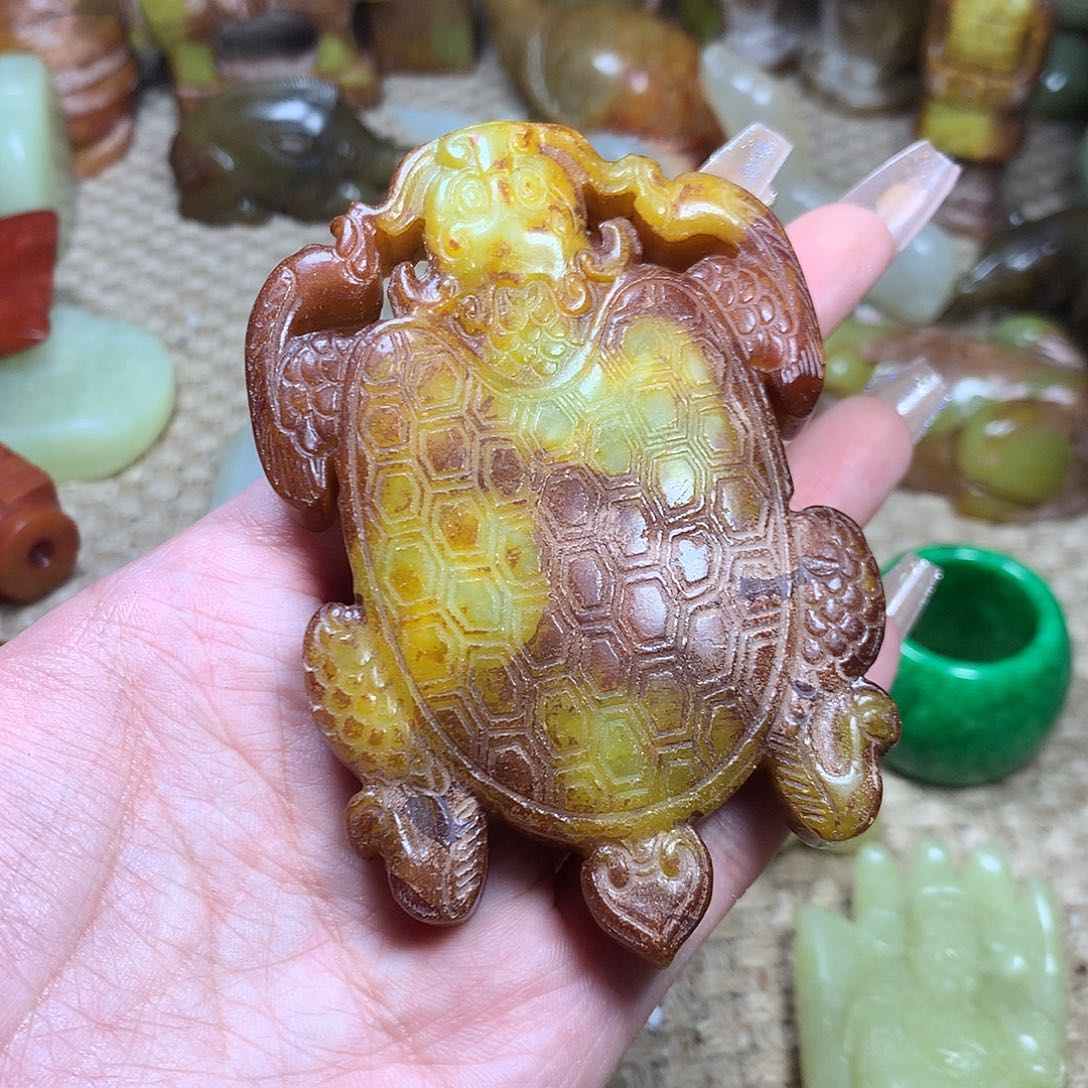 白玉菩提吊坠挂件