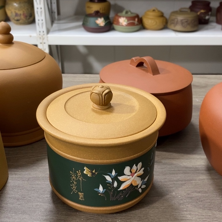 紫砂茶叶罐紫砂茶叶罐