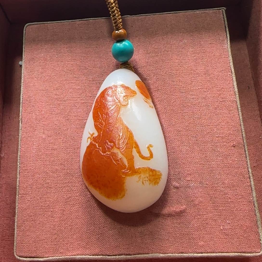 和田玉挂件未镶嵌