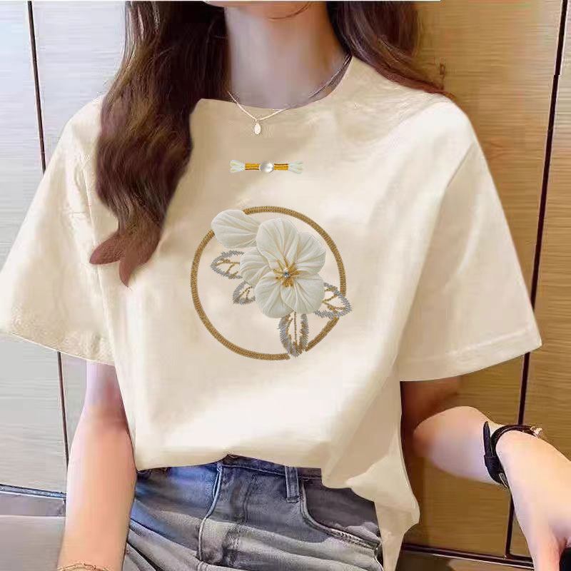 【粉丝福利】短袖女短袖打底衫夏季辣妈休闲t恤夏装-合集