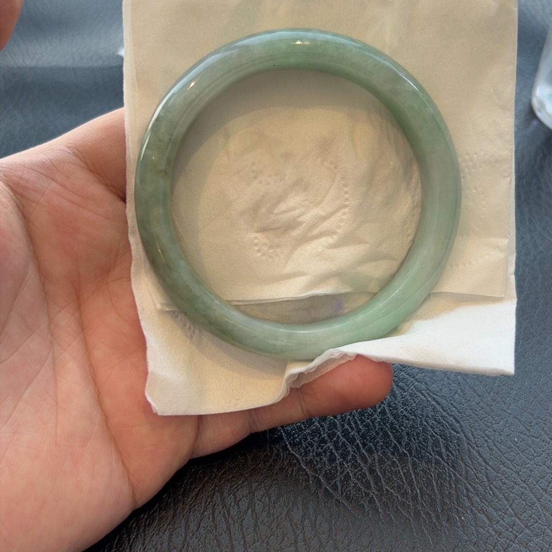 定制翡翠未镶嵌阿扬家58无纹裂