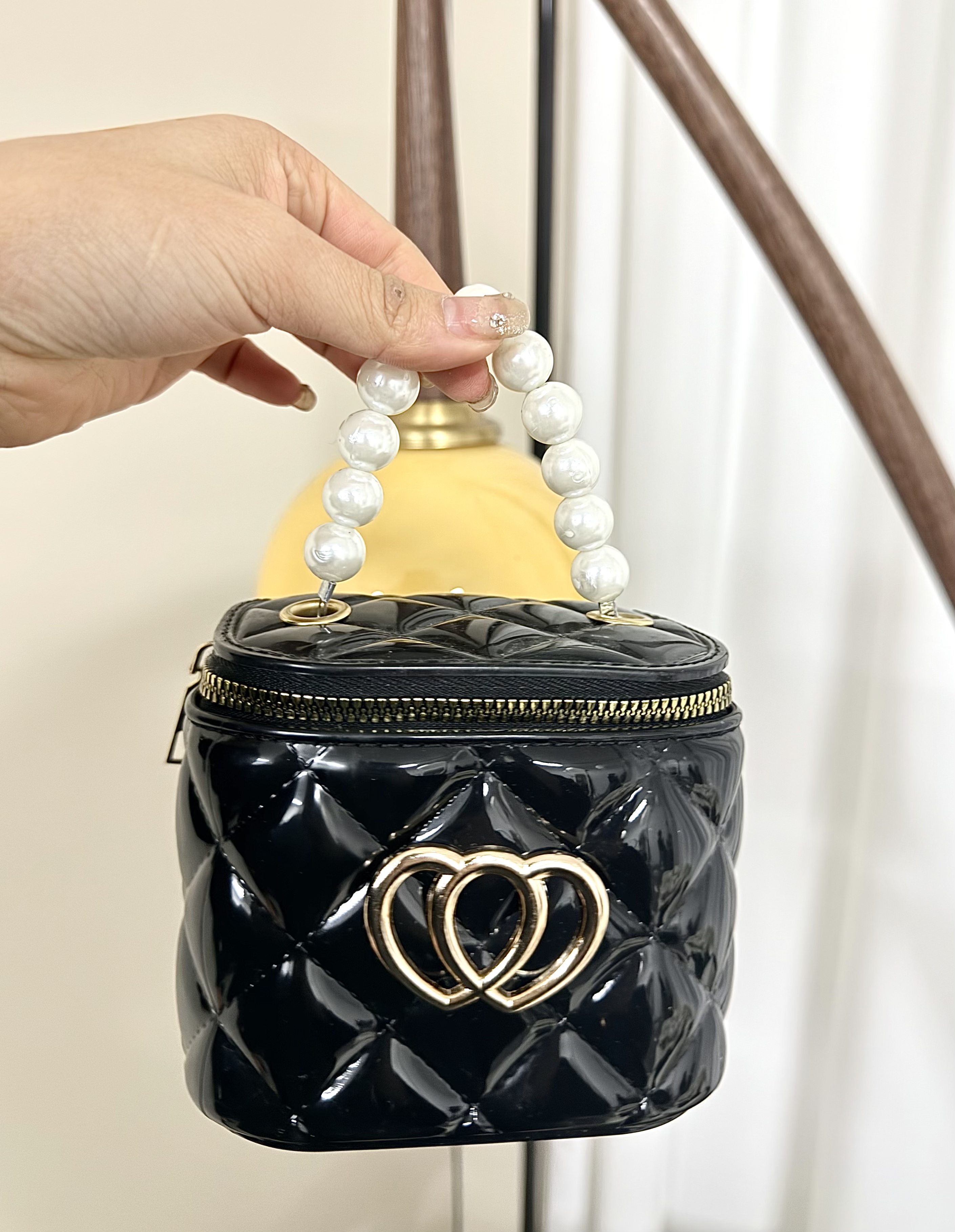 珍珠手提包 小方包