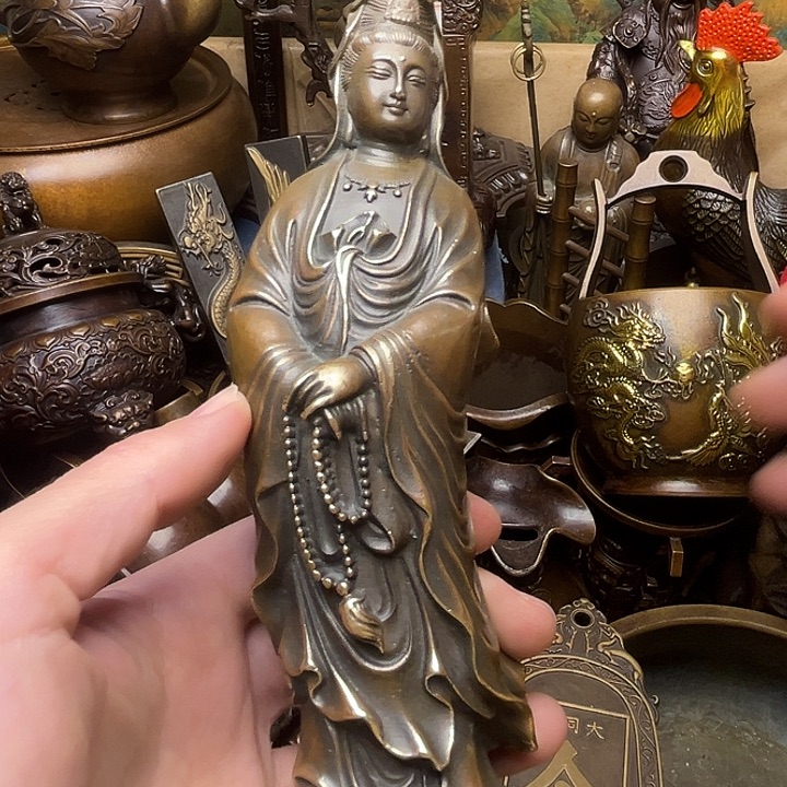 精美铜器批发档口