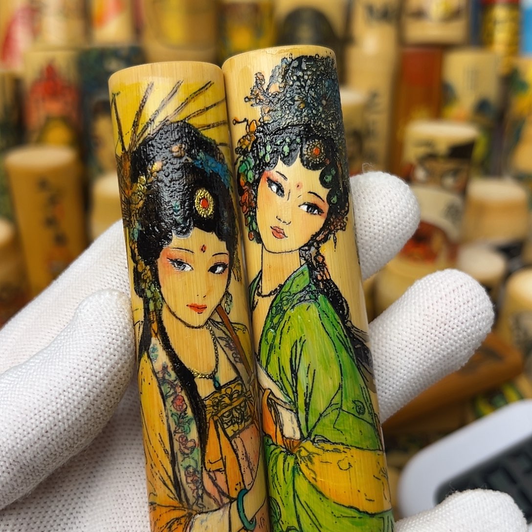 木***风竹类实心竹直播间福利