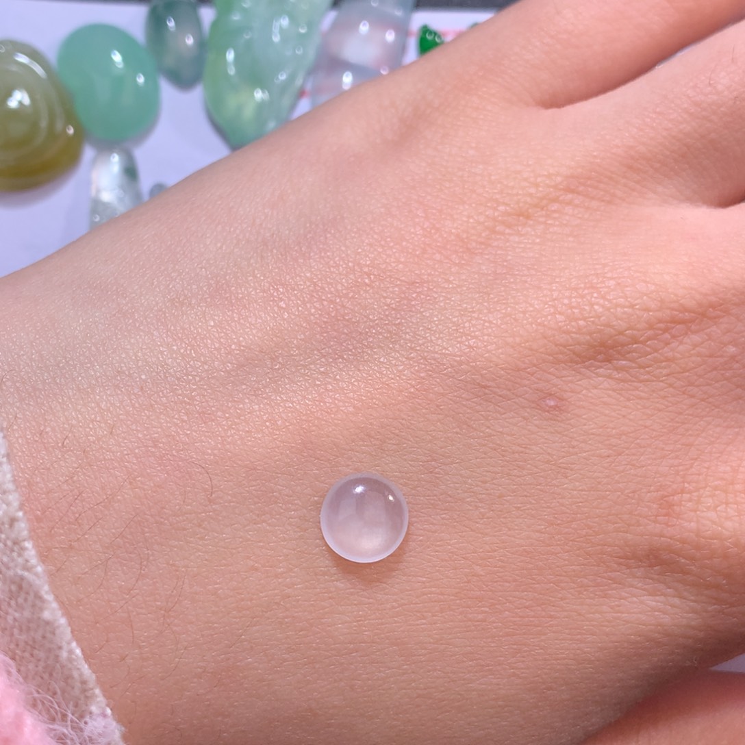 翡翠未镶嵌套链翡翠