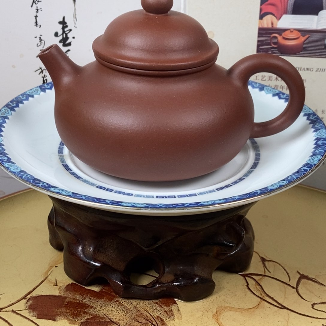 紫砂茶壶河**饿全手底槽清老母亲制作280