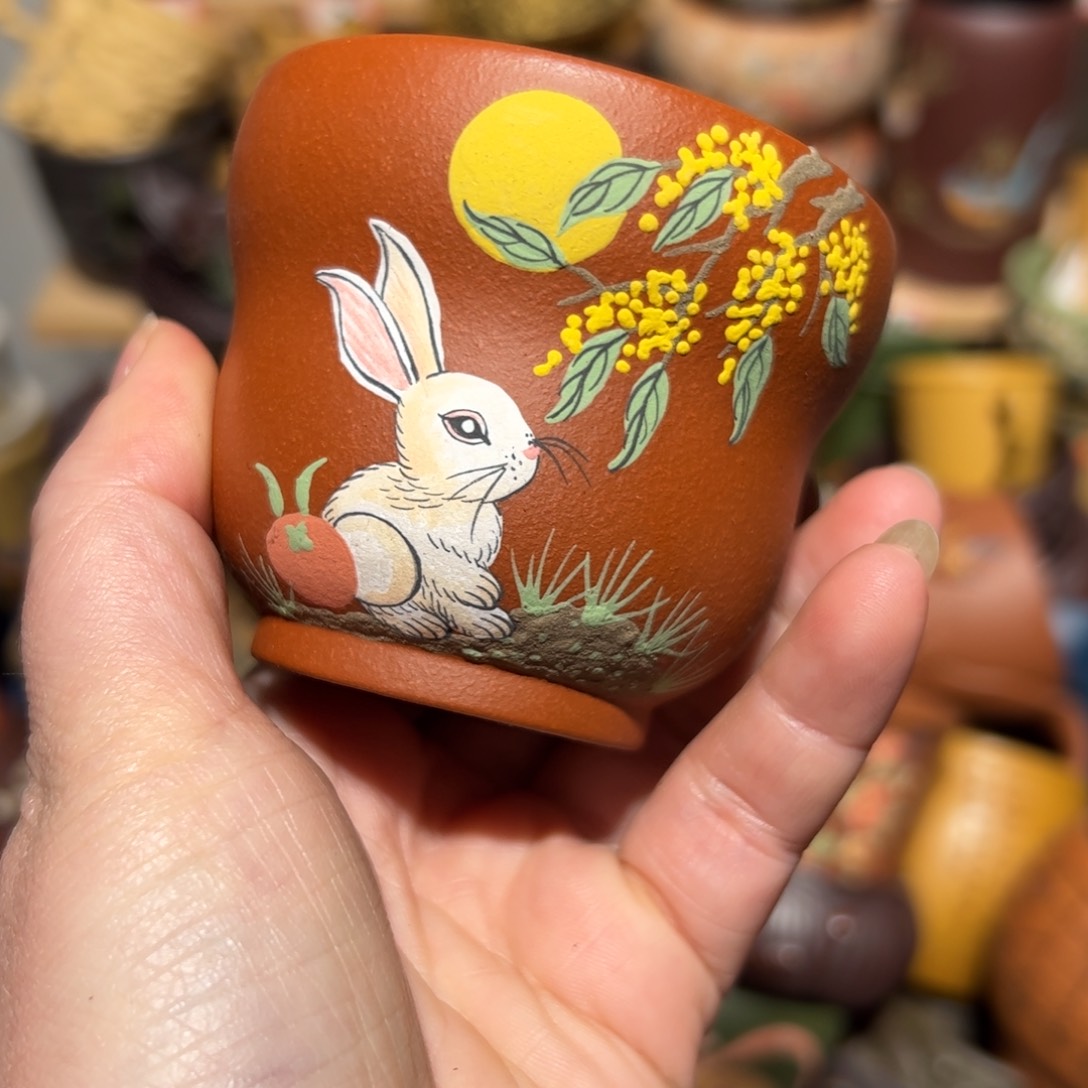 紫砂茶杯宜兴紫砂主人杯