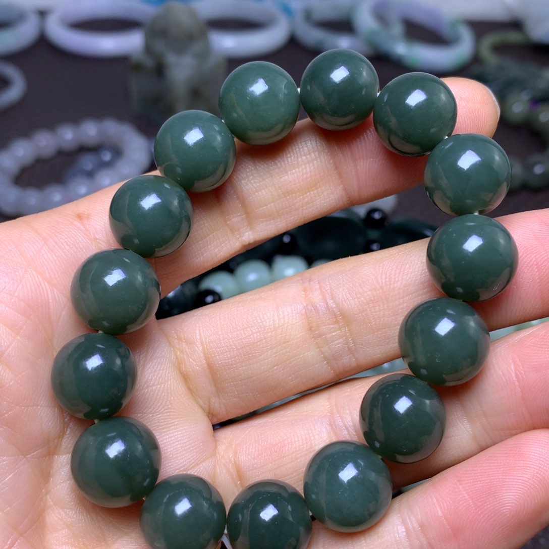 未镶嵌手串和田玉14