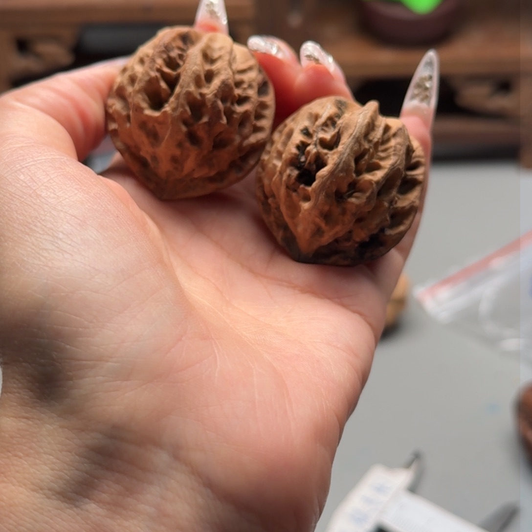 文玩核桃把件关东木子楸百核52