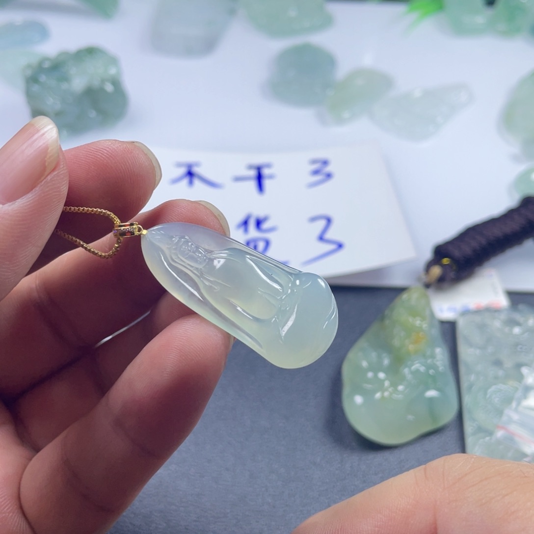 吊坠(不含链)未镶嵌翡翠冬****?…………
