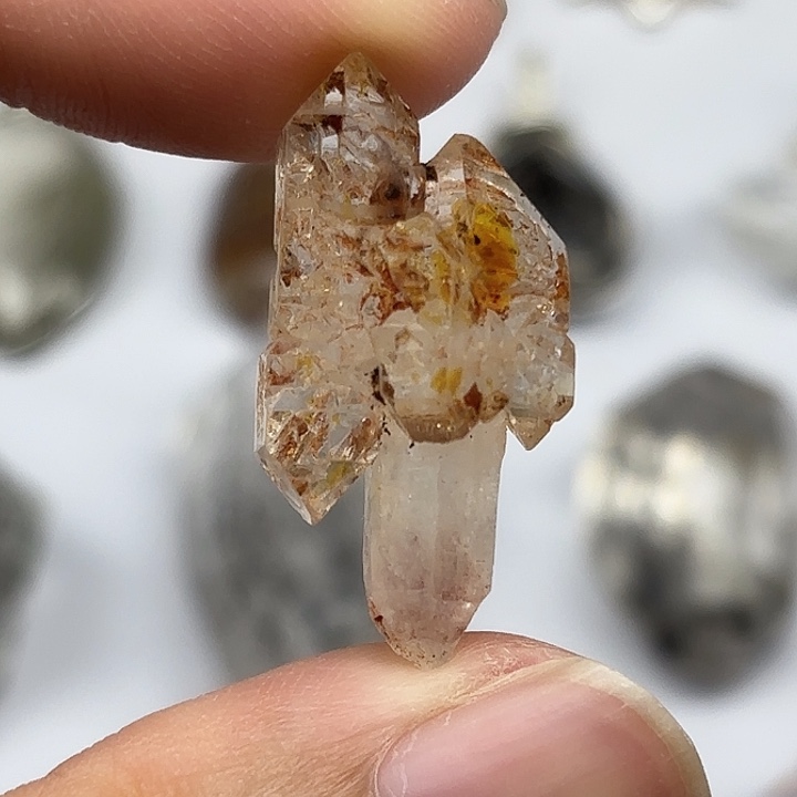 未镶嵌颈饰水晶巴基斯坦油胆闪灵钻30mm+