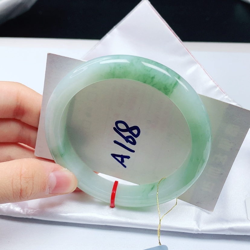 【闪购商品】翡翠手镯未镶嵌天然缅甸a货手镯57+