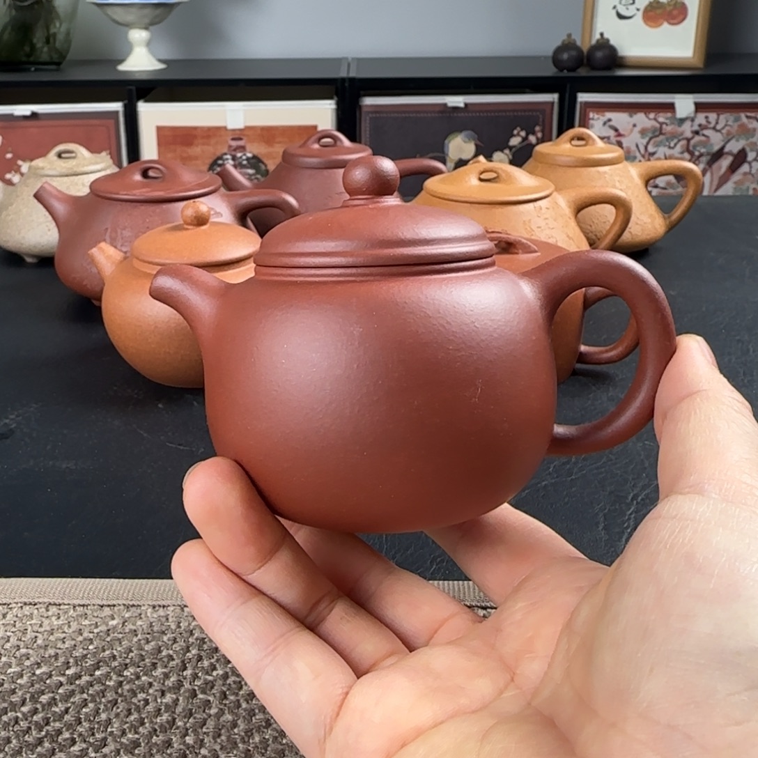 茶壶紫砂微瑕匏尊