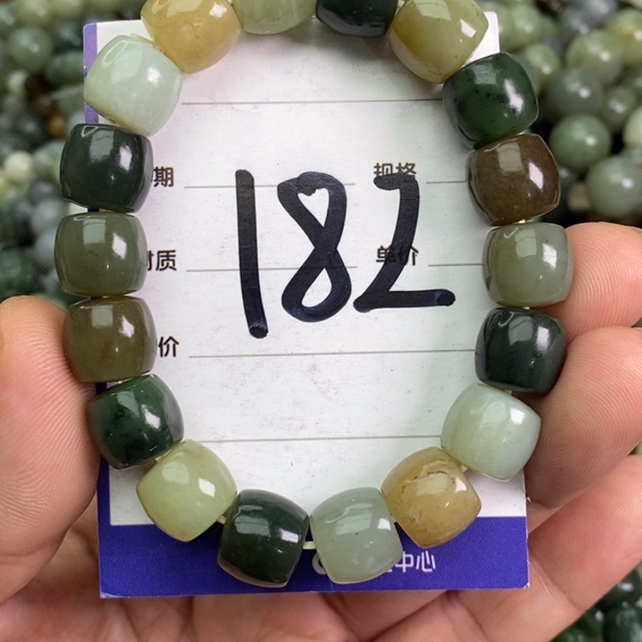 和田玉手链未镶嵌