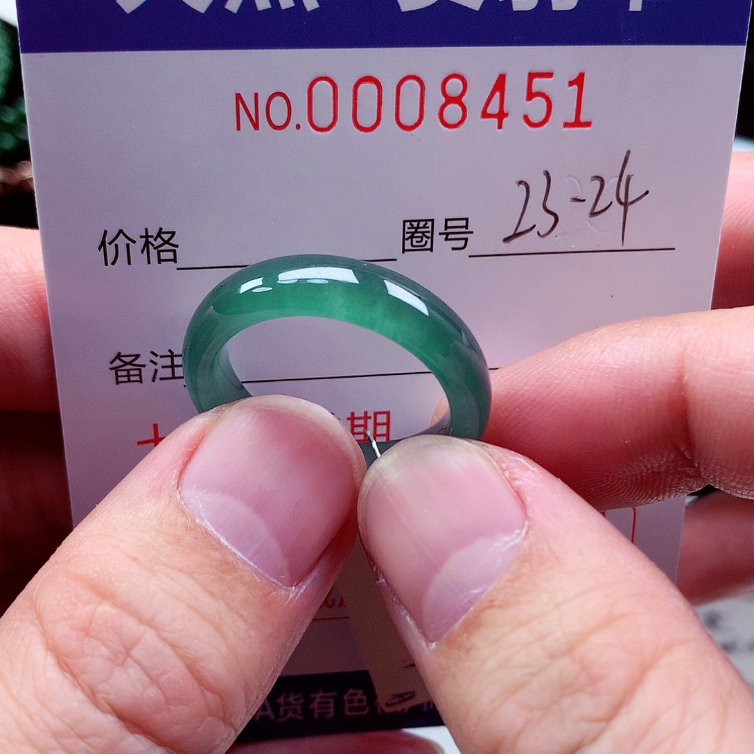 【闪购商品】翡翠戒指未镶嵌魏****饰天然