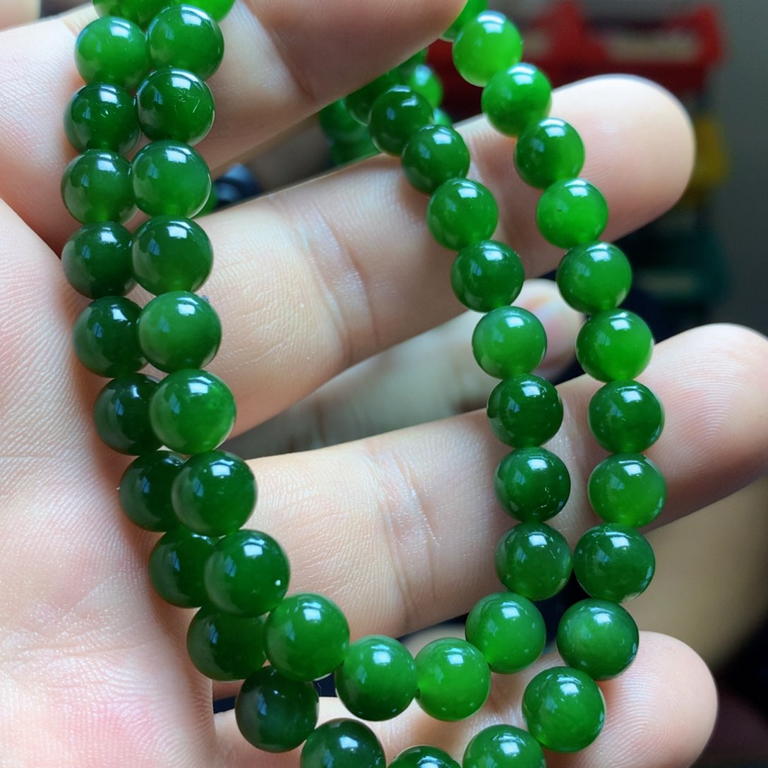 【闪购商品】手链未镶嵌和田玉（碧玉）