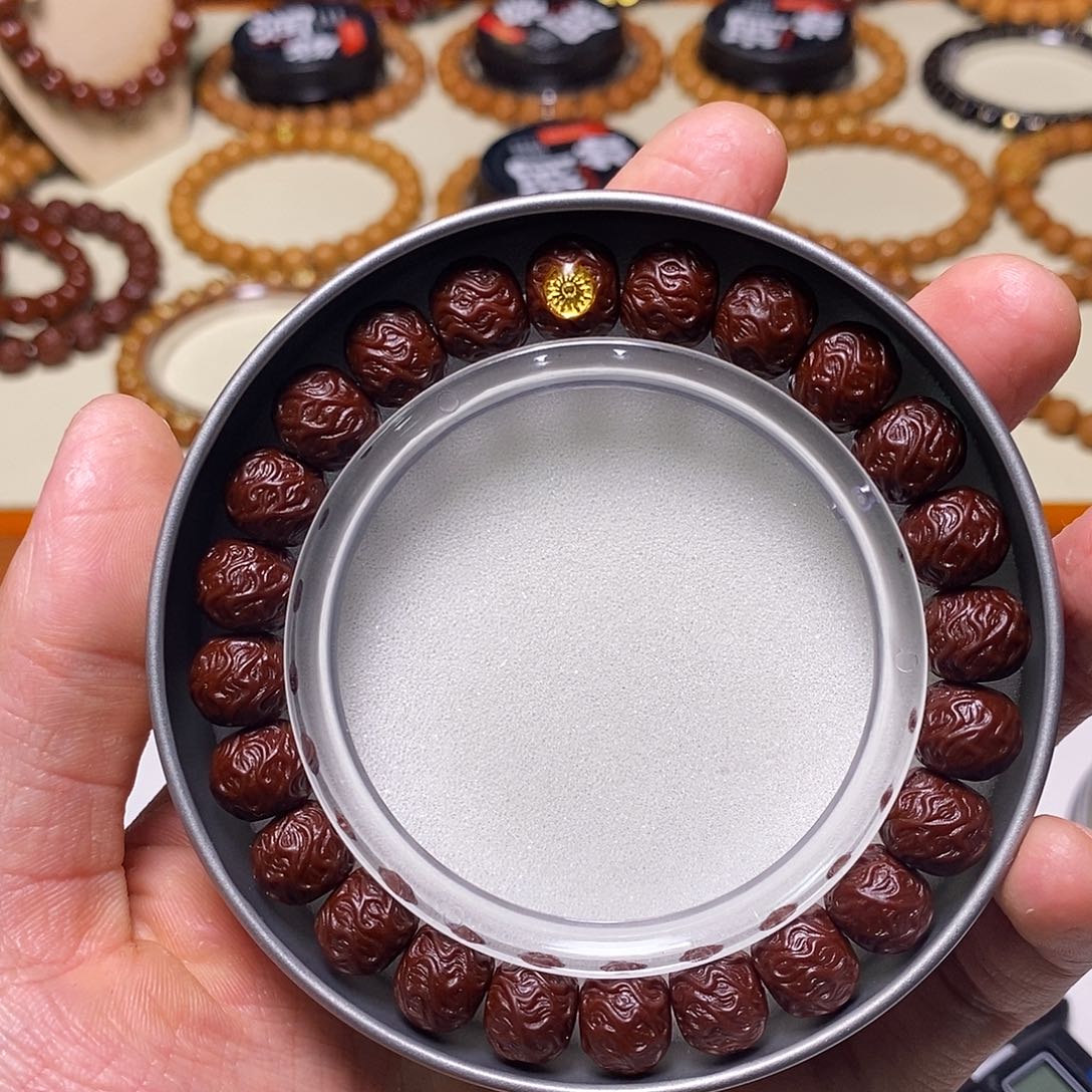 手串猴头核桃全品单标款机刷玄虎 尺寸11左右 龙岩料