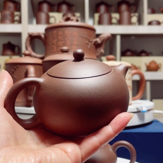 紫砂茶杯用****6紫泥西施壶