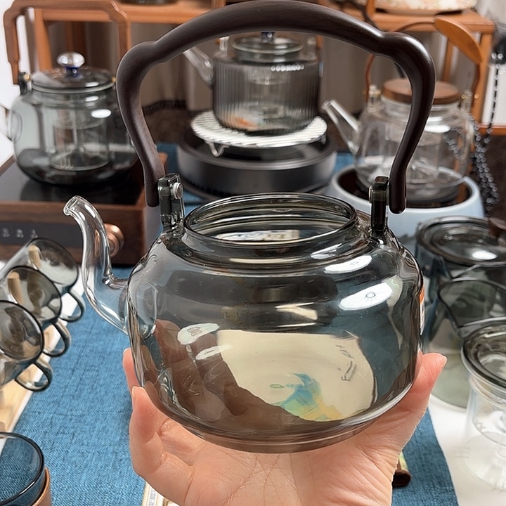 用***5星韵壶壶身烟灰色