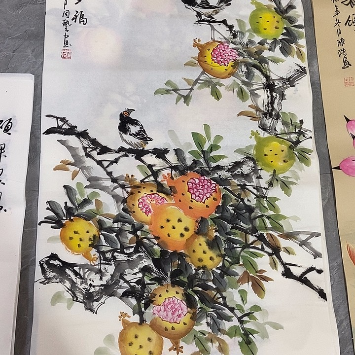 三个张画廊直播间！