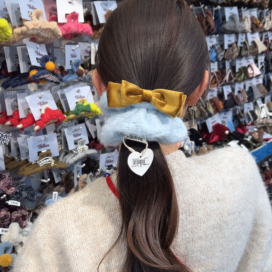 布艺铁合金发圈哦