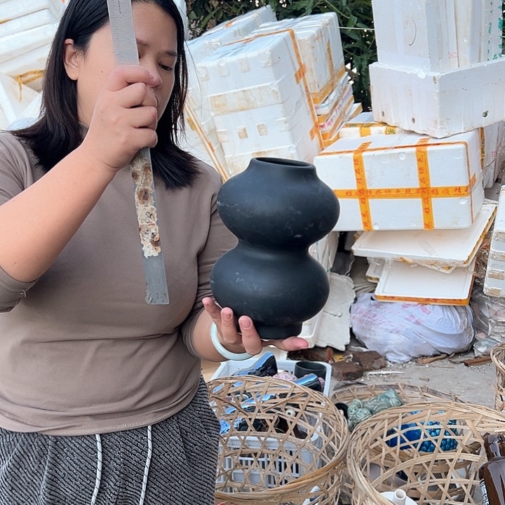 瓶高度20厘米口径6厘米微瑕捡漏划痕