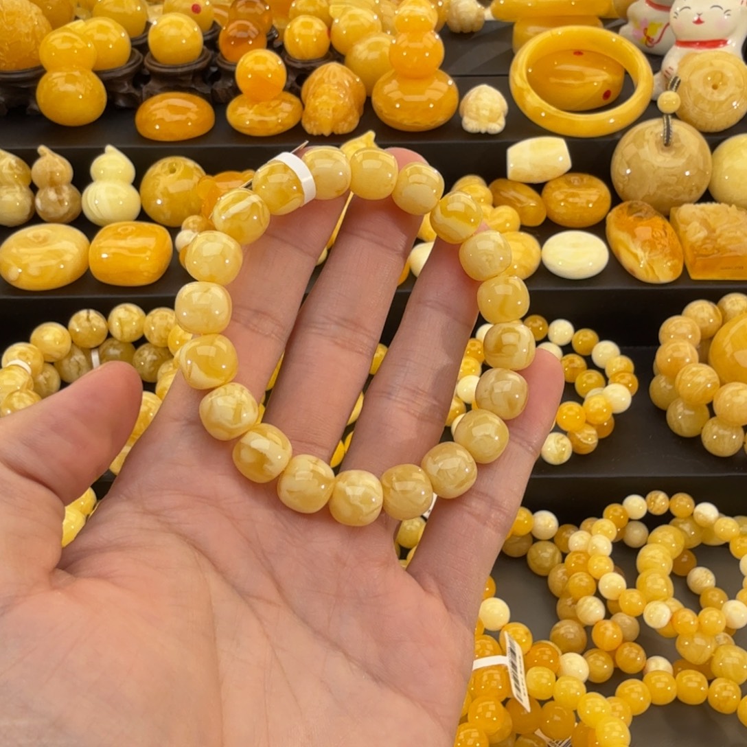 琥珀未镶嵌裸石琥珀蜜蜡