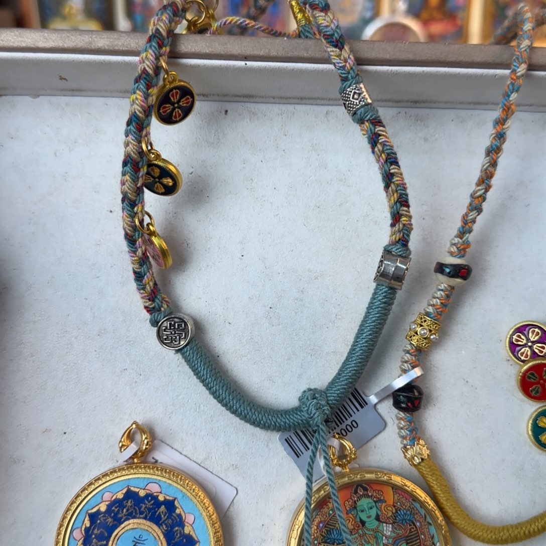 安***予吊坠古祥手绘唐卡