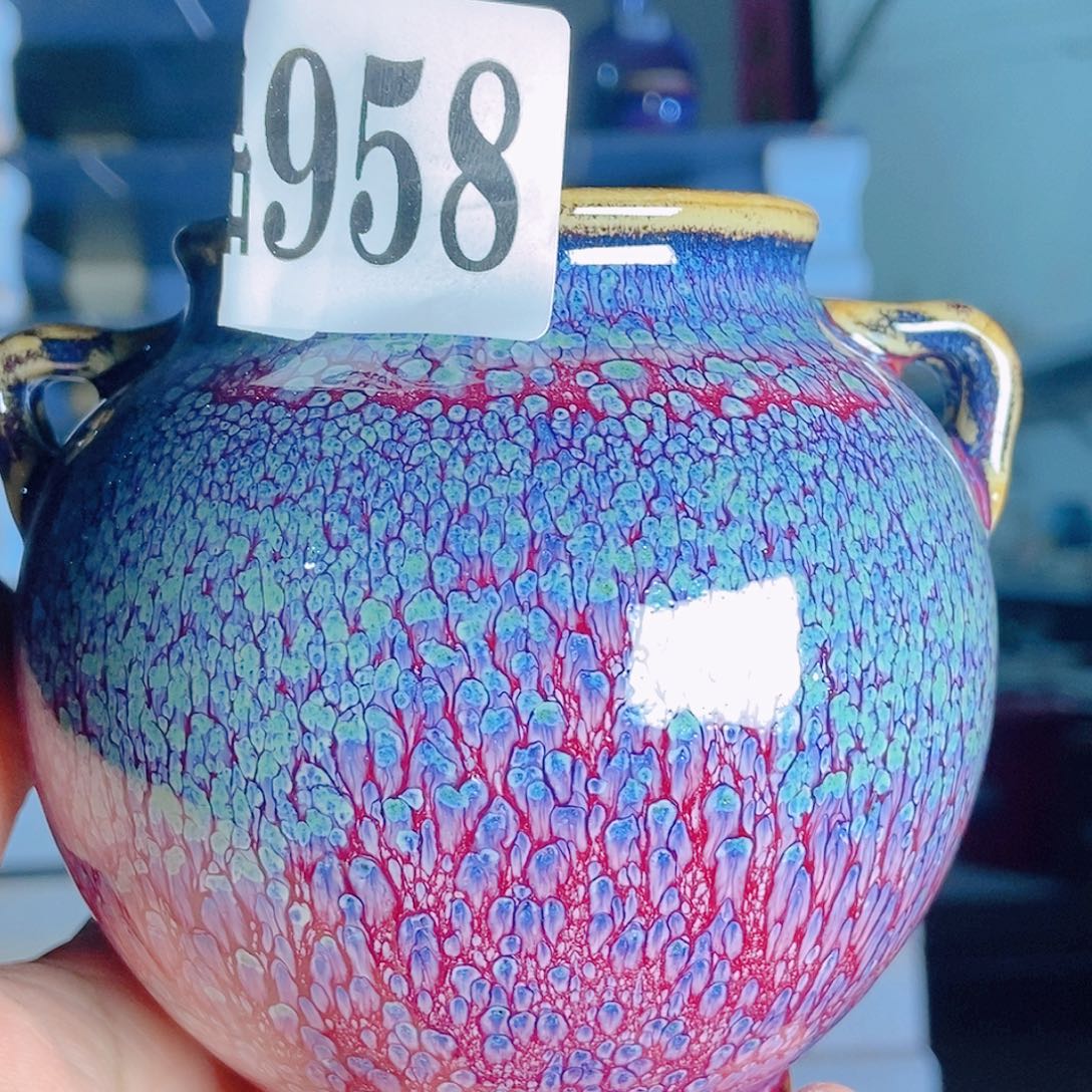 摆件原产地原矿釉钧瓷 