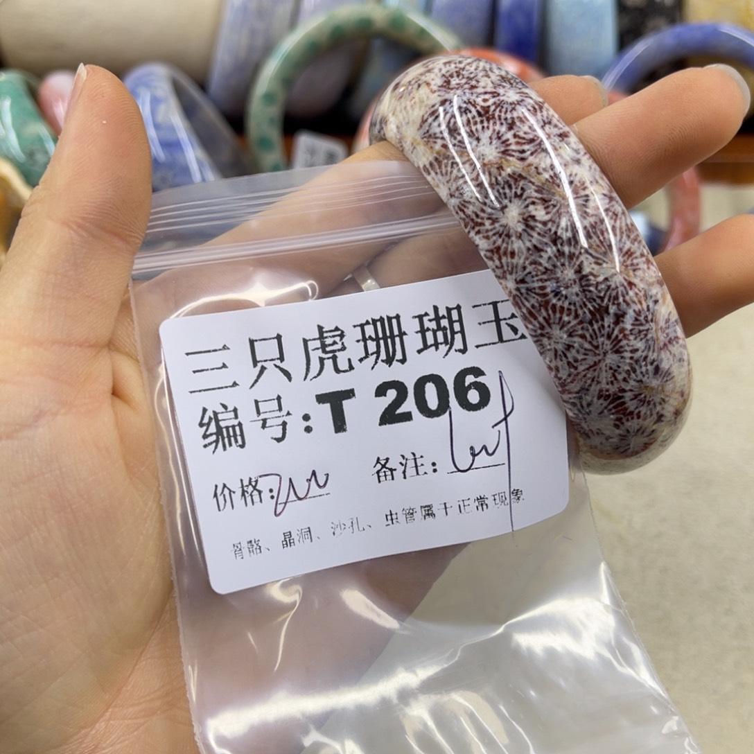 用***1硅化珊瑚（珊瑚玉）未镶嵌h