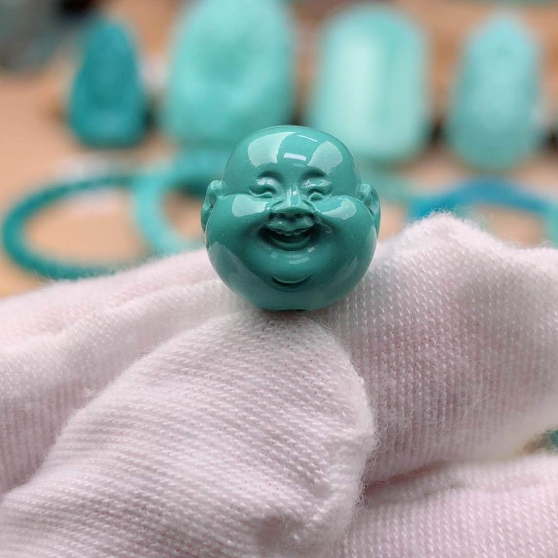 绿松石珠宝奇石未镶嵌