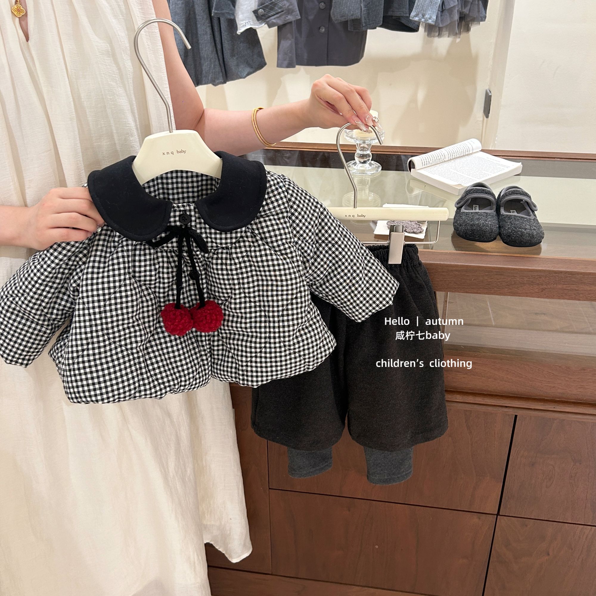 【咸柠七】女童棉服外套冬装2025新款洋气儿童衣服夹棉保暖宝宝上衣