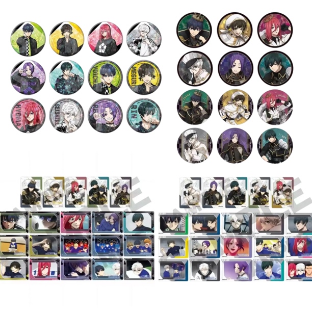 【福利特价】蓝锁蓝色监狱国际象棋吧唧，亚文化吧唧，国际象棋透卡