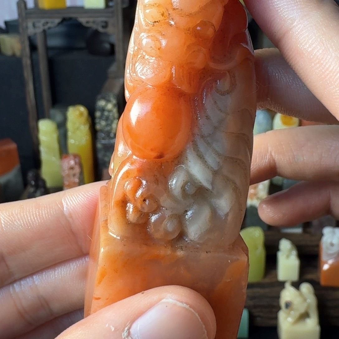 青田石印石老挝石