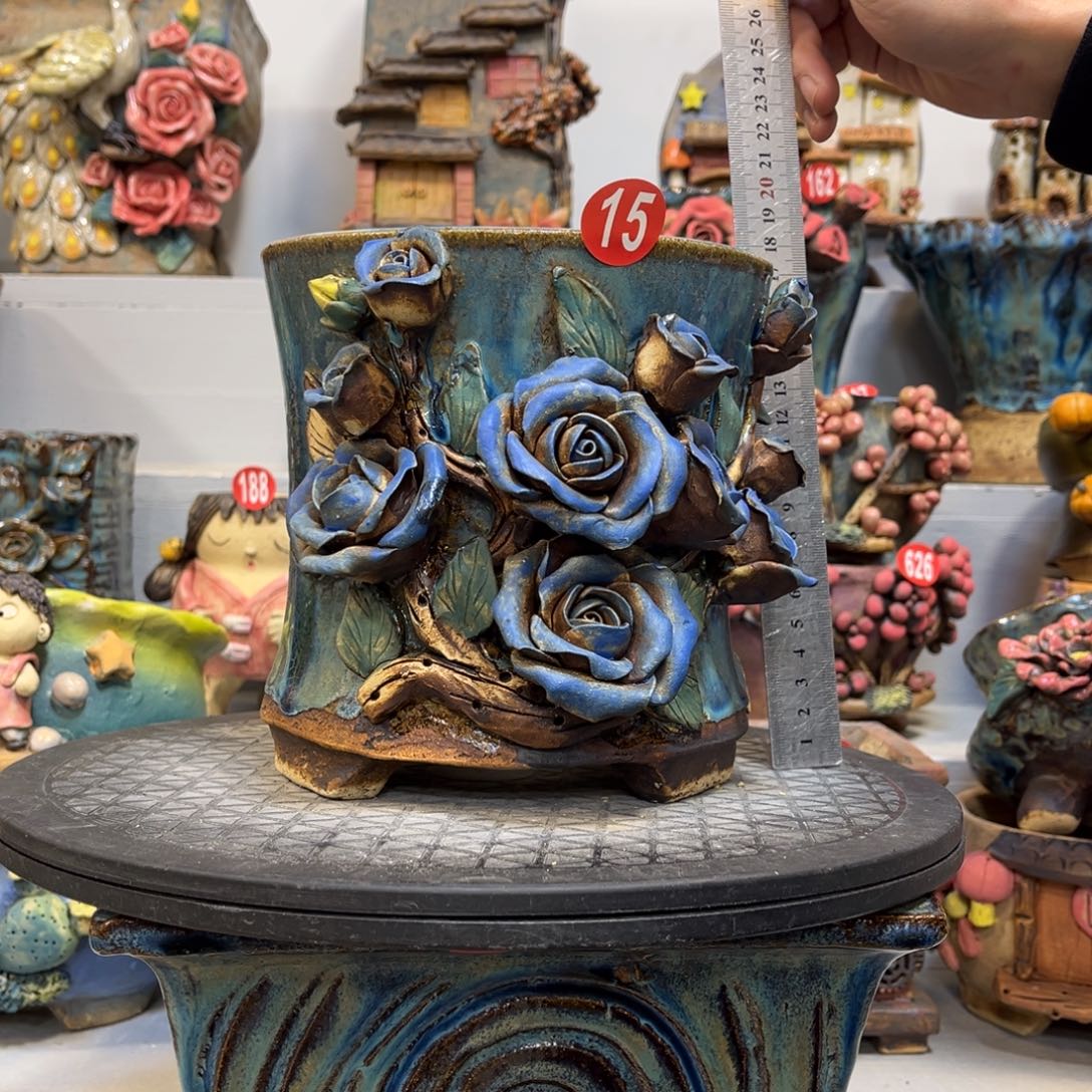 陶瓷福利15 号陶然花盆