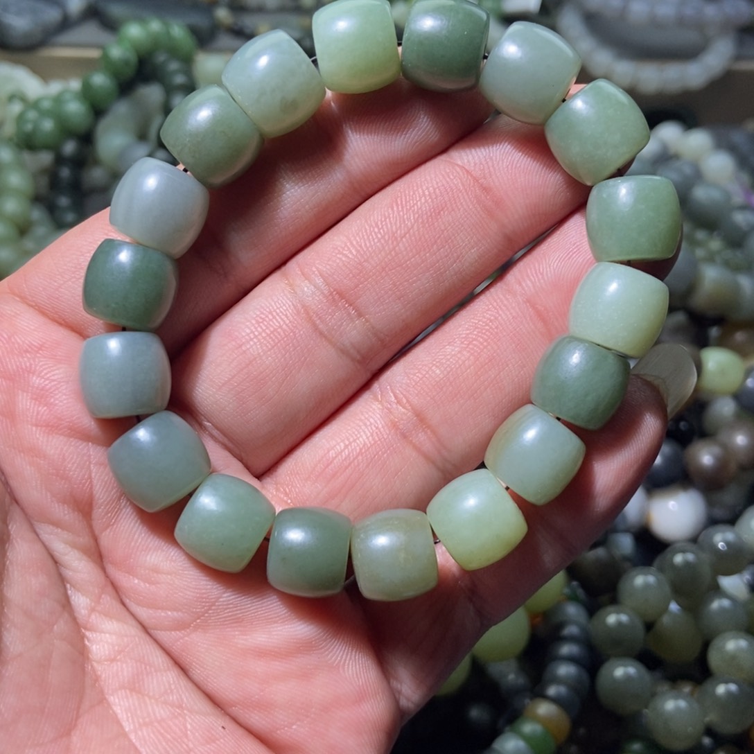 和田玉手链未镶嵌