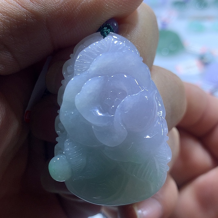 翡翠未镶嵌颈饰天然翡翠A货吊坠