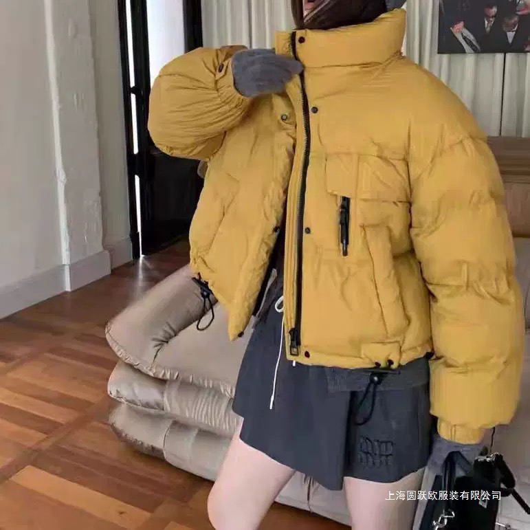 2222欧货立领侧拉链防寒服东2架对面