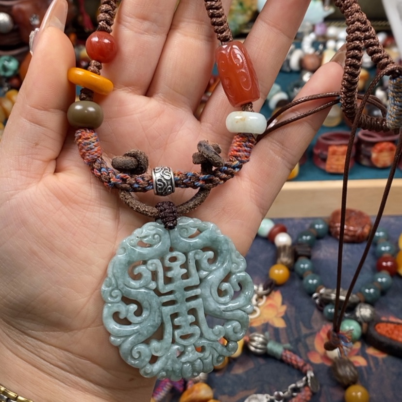 【闪购商品】翡翠颈饰未镶嵌项链