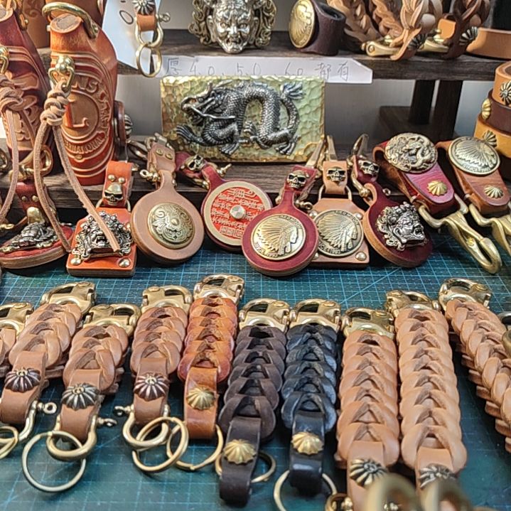 铜铁合金类龙骨钥匙链