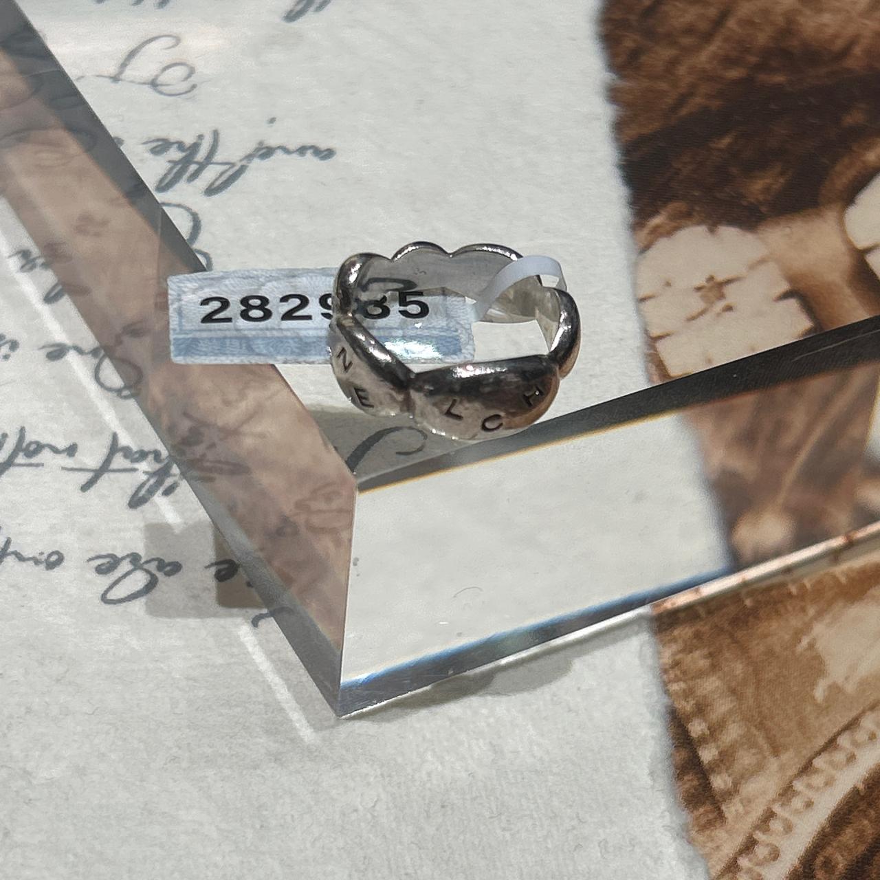 0939 Chanel中古字母刻字戒指 戒指/指环