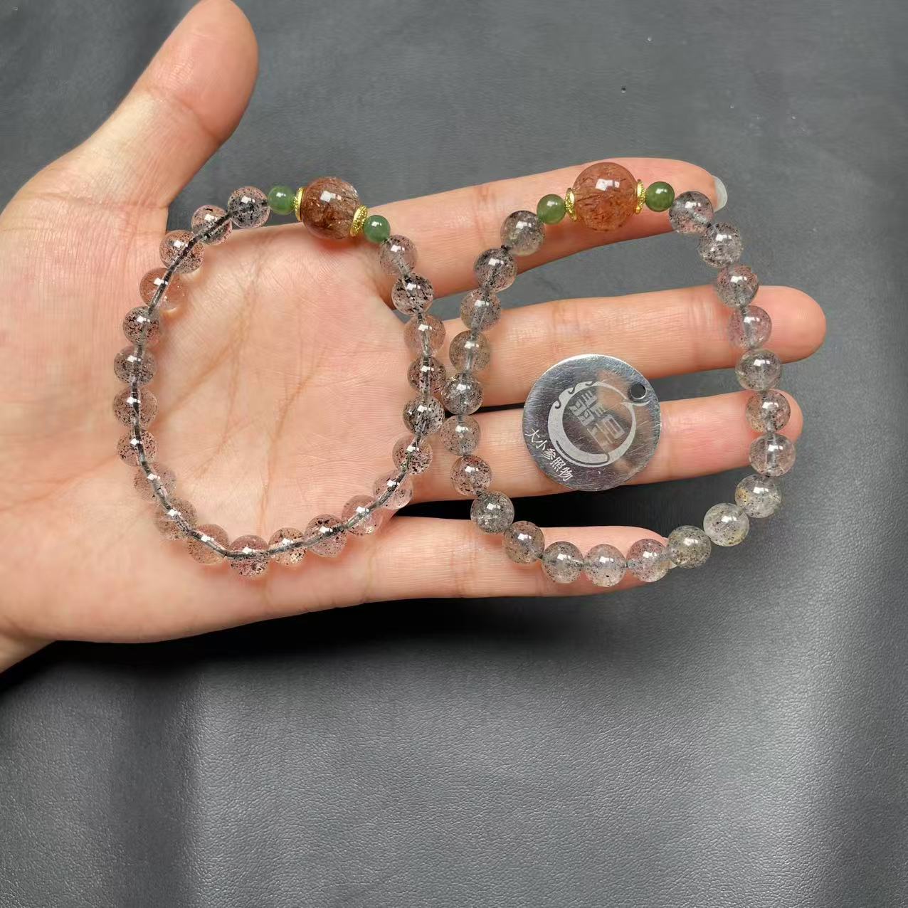 37999T13-4N16-水晶手串/约7-10+/约22颗/-多样性发其一