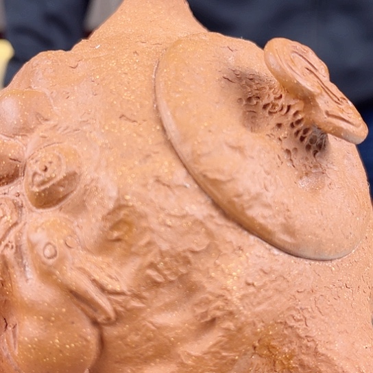 紫砂茶壶今天的天气好