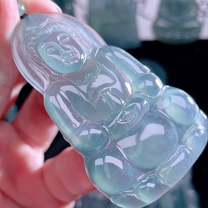 翡翠未镶嵌颈饰9999999999