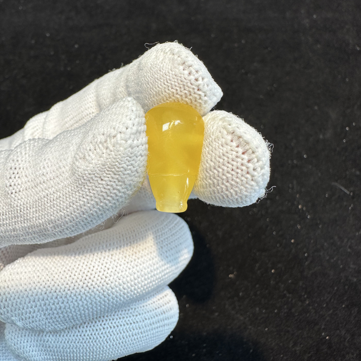 ZS3512天然蜜蜡三通西施壶对孔11✖️20.3无优化支持复检