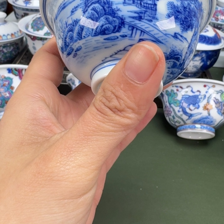沙沙手工手绘茶具292