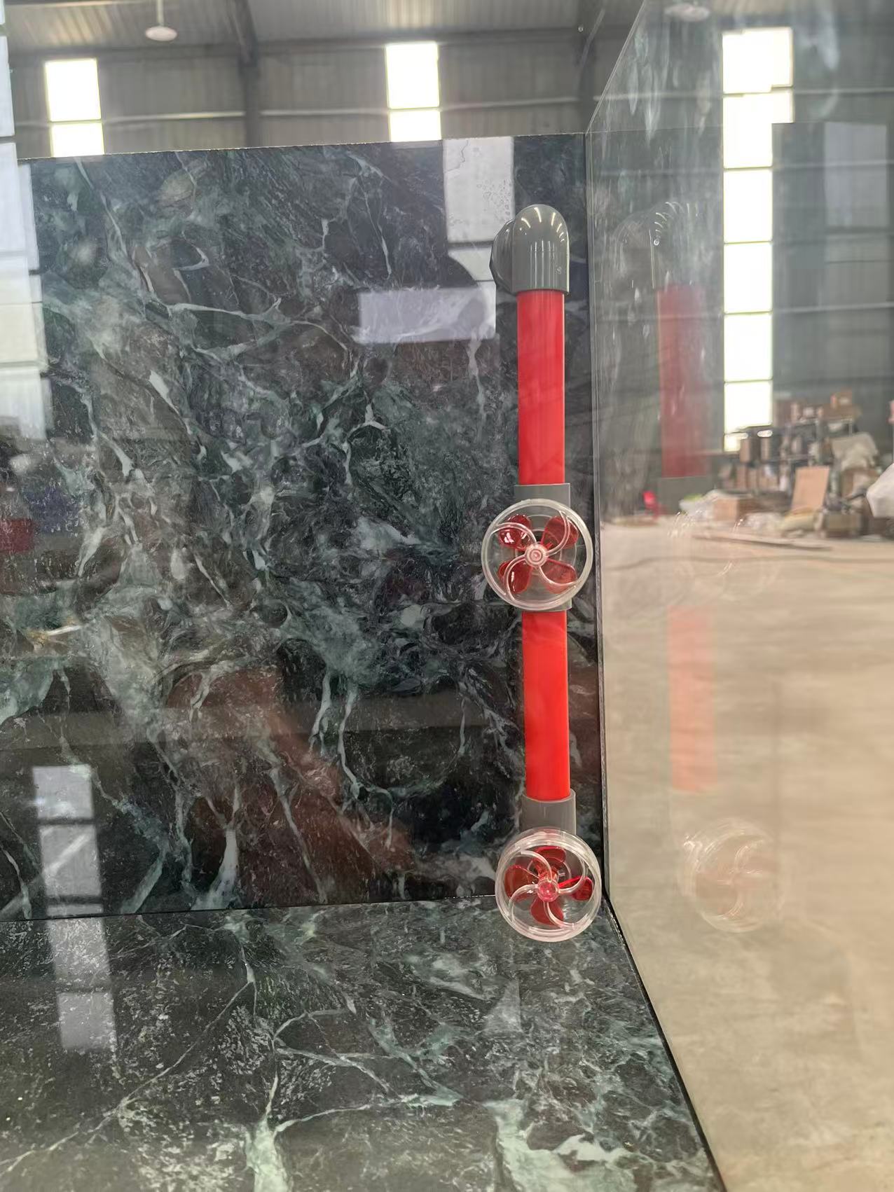 四叶草可旋转造浪缓水流出水口鱼缸过滤配件改装多功能水管接口