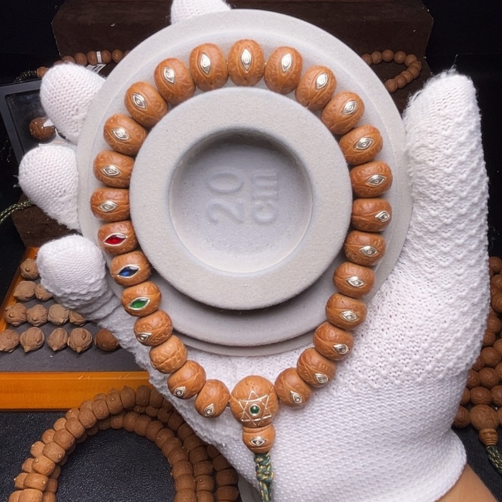 手串凤眼菩提12.5mm藏式手持