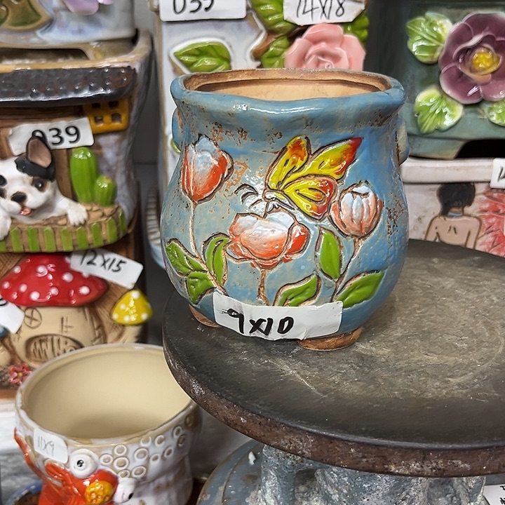 粗陶材质多肉花盆